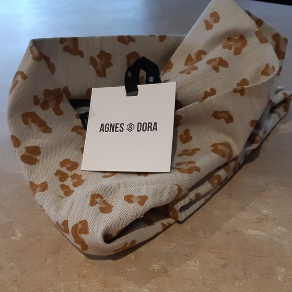 NWT Agnes & Dora Leopard Moto Jeggings Size Large - Picture 7 of 7